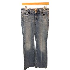 PAIGE Laurel Canyon Women's Straight Leg Jeans in Classic Denim